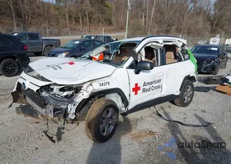 2024 Toyota Rav4 Hybrid Le z USA, uszkodzony, nr VIN 4T3LWRFV3RU113436